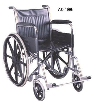 Silla de Ruedas Estándar con Descansapies - Vista 4