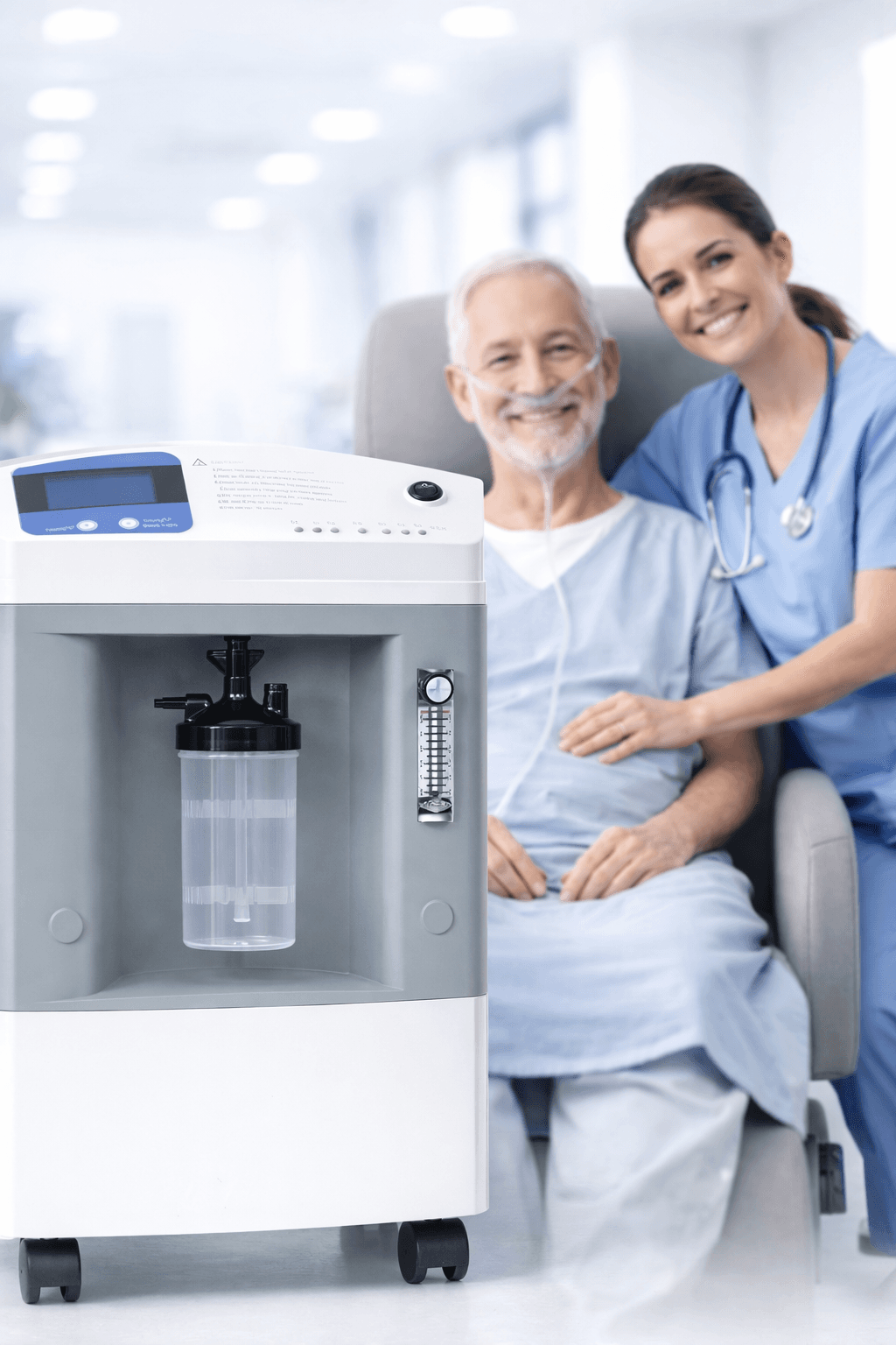 Concentrador de Oxígeno Medicinal 10 Litros - Vista 2