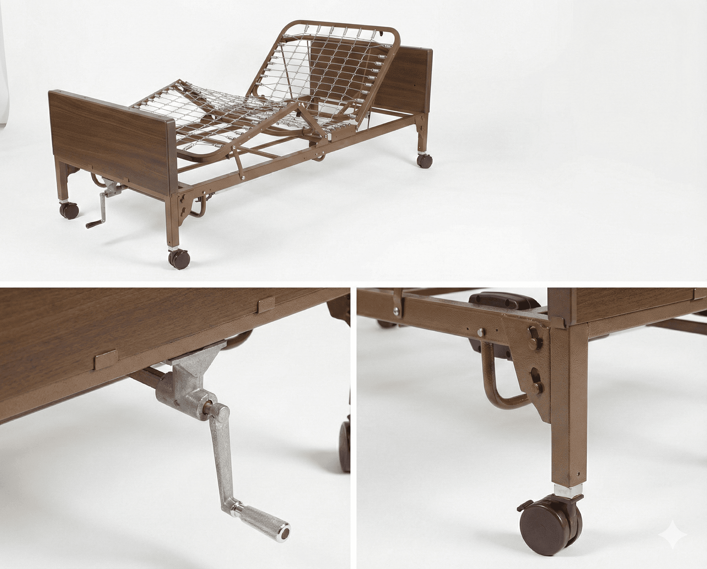 Cama Semieléctrica de 2 Motores