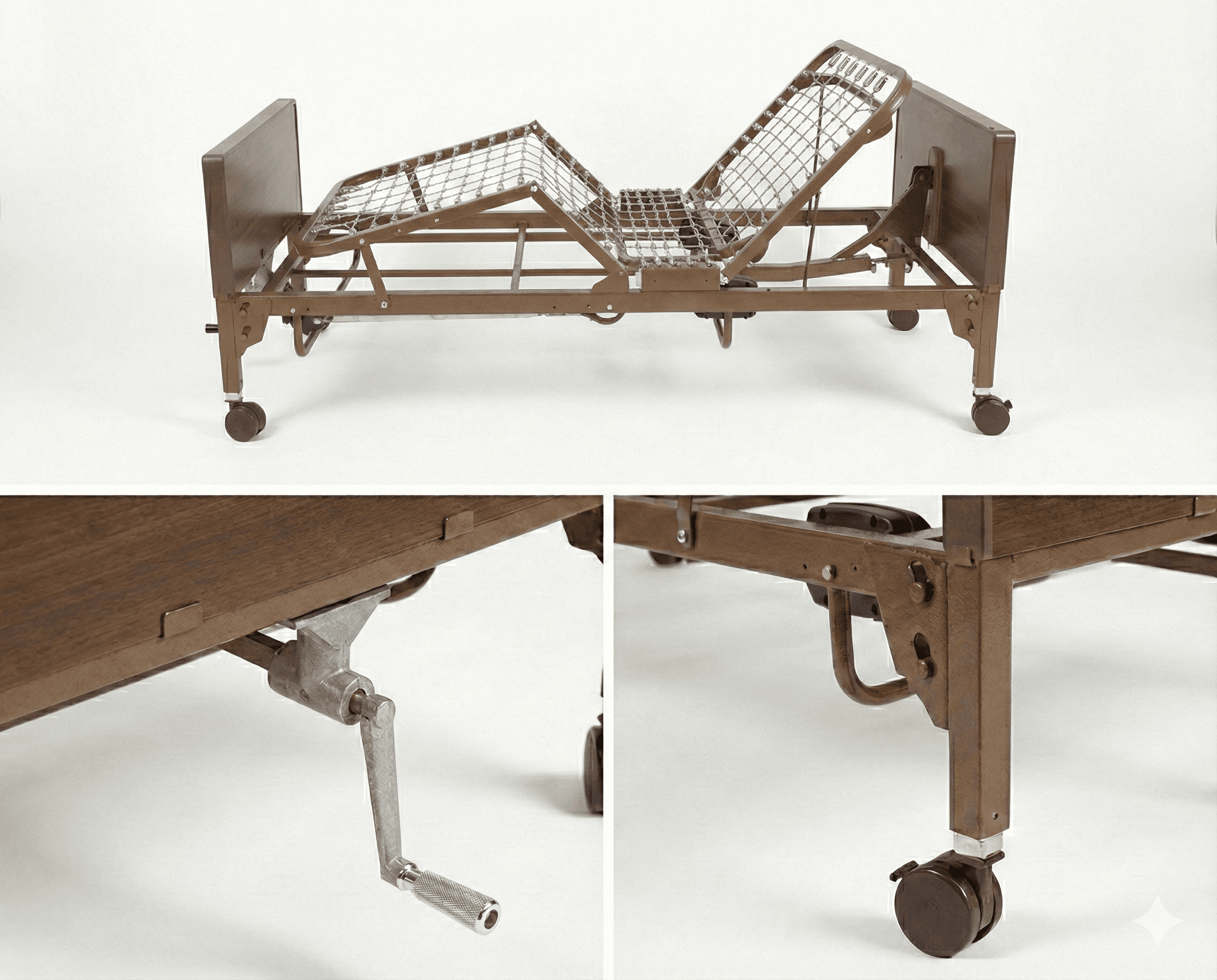 Cama con Barandales Integrales