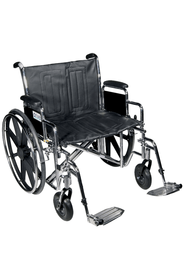 Silla de Ruedas Bariátrica para Pacientes con Sobrepeso ASIENTO 20 PULGADAS - Vista 1