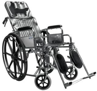 Silla de ruedas con respaldo reclinable - Vista 2