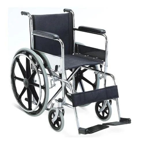 Silla de Ruedas Estándar con Descansapies